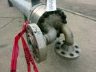 Used Cust-O-Fab U Tube Shell & Tube Heat Exchanger, Approximate 105 Square Feet