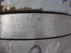 Used Cust-O-Fab U Tube Shell & Tube Heat Exchanger, Approximate 105 Square Feet
