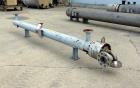 Used- Cust-O-Fab U Tube Shell & Tube Heat Exchanger, Approximate 105 Square Feet