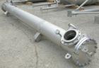 Used Dedert Shell & Tube Heat Flash Condenser, approximately 357 square feet, vertical. 316L Stainless steel shell rated 100/-15 psi at 250 deg F, (97) 1'' diameter x 15' long 316L stainless steel tu...