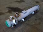 Used Doyle & Roth Shell & Tube Heat Exchanger, 100 Square Feet, Horizontal.