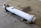 Used Doyle & Roth Shell & Tube Heat Exchanger, 100 Square Feet, Horizontal.