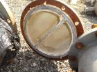 Used Doyle & Roth Shell & Tube Heat Exchanger, 100 Square Feet, Horizontal.
