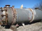 USED: Doyle and Roth single pass shell and tube heat exchanger, 1410 square feet, model VT3681-8V, size BEM 35-96M, vertical. Carbon steel shell rated FV and 150 psi at 450 deg F. Approximately (673)...