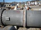 USED: Doyle and Roth single pass shell and tube heat exchanger, 1410 square feet, model VT3681-8V, size BEM 35-96M, vertical. Carbon steel shell rated FV and 150 psi at 450 deg F. Approximately (673)...