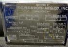 Used Doyle and Roth Single Pass Shell & Tube Heat Exchanger