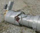 Used Doyle And Roth U Tube Heat Exchanger, approximately 10 square feet, vertical. 316L stainless steel shell rated FV/75 psi at 325 deg.f., (20) 3/4