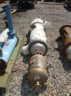 Used Doyle and Roth Shell and Tube Heat Exchanger, 98 square feet, vertical. Carbon steel shell rated 100 psi at 100 deg F, (126) 3/4