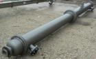 Used Doyle & Roth Shell and Tube Heat Exchanger, 416 square feet, vertical. Carbon steel shell rated FV/150 psi at 
–20/350 deg F, (118) 3/4