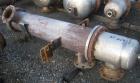 Used Doyle & Roth Shell And Tube Heat Exchanger, 123 Square Feet, Vertical. Carbon steel shell rated 150 psi at –20/350 deg.f., (126) 3/4