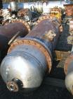 Used Doyle & Roth Shell And Tube Heat Exchanger, 491 Square Feet, Vertical. Carbon steel shell rated 150 psi at –20/350 deg.f., (502) 3/4