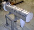 Used Doyle & Roth U Tube Shell & Tube Heat Exchanger, 27 Square Feet, Horizontal. Carbon steel shell rated 150 psi at 400 degrees F. (20) 3/4'' diameter x ' long 316 stainless steel tubes rated 150 p...