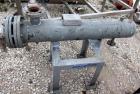 Used Doyle & Roth U Tube Shell & Tube Heat Exchanger, 27 Square Feet, Horizontal. Carbon steel shell rated 150 psi at 400 degrees F. (20) 3/4'' diameter x ' long 316 stainless steel tubes rated 150 p...