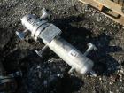 Used Doyle & Roth Shell & Tube Heat Exchanger, 4 Square Feet. 304L Stainless steel tubes, tube sheets and bonnet, U Tubes, with (13) 0.625