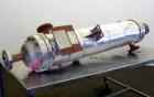 Used Doyle and Roth Single Pass Shell & Tube Heat Exchanger, 48 Square Feet, Vertical. Carbon steel shell rated 125 psi/Full Vacuum at -20 to 400 degrees F. (55) 3/4” Diameter x 54” long 316L stainle...
