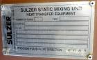 Used Doyle and Roth Single Pass Shell & Tube Heat Exchanger, 48 Square Feet, Vertical. Carbon steel shell rated 125 psi/Full Vacuum at -20 to 400 degrees F. (55) 3/4” Diameter x 54” long 316L stainle...