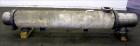 Used Doyle & Roth Shell & Tube Heat Exchanger, 238 Square Feet, Horizontal, Single pass, straight tube. 304 Stainless steel heads and tubes. Carbon steel shell. Shell and tubes rated 75 psi @ 400 deg...