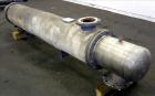 Used Doyle & Roth Shell & Tube Heat Exchanger, 238 Square Feet, Horizontal, Single pass, straight tube. 304 Stainless steel heads and tubes. Carbon steel shell. Shell and tubes rated 75 psi @ 400 deg...