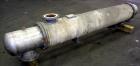 Used Doyle & Roth Shell & Tube Heat Exchanger, 238 Square Feet, Horizontal, Single pass, straight tube. 304 Stainless steel heads and tubes. Carbon steel shell. Shell and tubes rated 75 psi @ 400 deg...