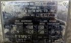 Used Doyle & Roth Shell & Tube Heat Exchanger, 238 Square Feet, Horizontal, Single pass, straight tube. 304 Stainless steel heads and tubes. Carbon steel shell. Shell and tubes rated 75 psi @ 400 deg...