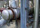 Used Doyle & Roth Shell & Tube Heat Exchanger, Approximate 169 Square Feet, Horizontal. Carbon steel shell rated 150 psi at -20 to 400 degrees F, (81) 1