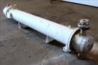 Used Doyle & Roth Shell & Tube Heat Exchanger, 197 Square Feet, Horizontal.