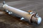Used Doyle & Roth Shell & Tube Heat Exchanger, 197 Square Feet, Horizontal.