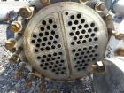 Used Doyle & Roth U Tube Shell & Tube Heat Exchanger, 100 Square Feet, Horizont