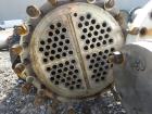 Used Doyle & Roth U Tube Shell & Tube Heat Exchanger, 100 Square Feet, Horizont