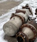 Used Doyle & Roth Shell & Tube Heat Exchanger, Horizontal. Approximate 158.7 Square Feet. Carbon steel shell rated 150 psi/FV at -20 to 400 degrees F. (202) 304 Stainless steel 3/4