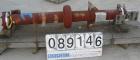 USED: Doyle and Roth multi-pass shell and tube heat exchanger, 18.8 square feet, vertical. Carbon steel shell with expansion ring rated 150 psi at 600 deg F. (16) 3/4