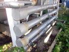 Used Stainless Steel Enerquip Shell & Tube Heat Exchanger, Approximately 39.9 S