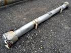 Used Stainless Steel Enerquip Shell & Tube Heat Exchanger, Approximately 39.9 S