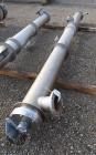 Used Enerquip Single Shell & Tube Heat Exchanger, 573 Square Feet, Model BEMV, 304L Stainless Steel, Vertical. 304L Stainless steel shell rated 150 psi at -20 to 375 degrees F. (394) 3/8