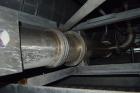 Used Enerquip Single Shell & Tube Heat Exchanger, 573 Square Feet, Model BEMV, 304L Stainless Steel, Vertical. 304L Stainless steel shell rated 150 psi at -20 to 375 degrees F. (394) 3/8