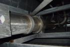 Used- Enerquip Single Shell & Tube Heat Exchanger, 573 Square Feet, Model BEMV, 304L Stainless Steel, Vertical. 304L Stainle...