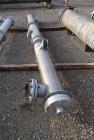 Used Enerquip Single Shell & Tube Heat Exchanger, 573 Square Feet, Model BEMV, 304L Stainless Steel, Vertical. 304L Stainless steel shell rated 150 psi at -20 to 375 degrees F. (394) 3/8