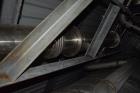 Used Enerquip Single Shell & Tube Heat Exchanger, 573 Square Feet, Model BEMV, 304L Stainless Steel, Vertical. 304L Stainless steel shell rated 150 psi at -20 to 375 degrees F. (394) 3/8