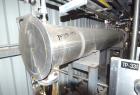 Used Enerquip U Tube Shell & Tube Heat Exchanger, Approximately 500 Square Feet, Model BEUB, Stainless Steel, Horizontal. 304L Stainless steel shell rated 150 psi at -20 to 300 degrees F. (218) 1/2