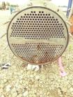 Used Enerquip U Tube Shell & Tube Heat Exchanger, Approximately 500 Square Feet, Model BEUB, Stainless Steel, Horizontal. 304L Stainless steel shell rated 150 psi at -20 to 300 degrees F. (218) 1/2