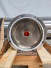 Unused- Enerquip Shell & Tube Heat Exchanger, Stainless Steel, Vertical. Approximate 132 square feet. 304L Stainless steel shell rated 150 psi at -20 to 375 degrees F. (126) 316L Stainless steel stra...