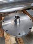 Unused- Enerquip Shell & Tube Heat Exchanger, Stainless Steel, Vertical. Approximate 132 square feet. 304L Stainless steel shell rated 150 psi at -20 to 375 degrees F. (126) 316L Stainless steel stra...
