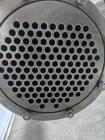 Used Enerquip Shell & Tube Heat Exchanger, 304L Stainless Steel, Vertical. Approximate 136 square feet. 304L Stainless steel shell rated 150 psi at -20 to 375 degrees F. (130) 304L Stainless steel st...
