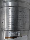 Used Enerquip Shell & Tube Heat Exchanger, 304L Stainless Steel, Vertical. Approximate 136 square feet. 304L Stainless steel shell rated 150 psi at -20 to 375 degrees F. (130) 304L Stainless steel st...
