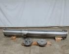 Used Enerquip Shell & Tube Heat Exchanger, Stainless Steel, Vertical. Approximate 109 square feet. 304L Stainless steel shell rated 150 psi at -20 to 375 degrees F. (104) 316L Stainless steel straigh...