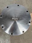 Used Enerquip Shell & Tube Heat Exchanger, Stainless Steel, Vertical. Approximate 109 square feet. 304L Stainless steel shell rated 150 psi at -20 to 375 degrees F. (104) 316L Stainless steel straigh...