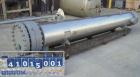 Used FES Horizontal Heat Exchanger. Approximately 250 square feet. Carbon steel shell rated 400 psi @ 500 deg F. (95) 316 stainless steel tubes 5/8'' diameter x 14'6'' long, rated 150 psi at 500 deg ...