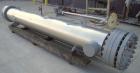 Used FES Horizontal Heat Exchanger. Approximately 250 square feet. Carbon steel shell rated 400 psi @ 500 deg F. (95) 316 stainless steel tubes 5/8'' diameter x 14'6'' long, rated 150 psi at 500 deg ...