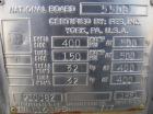 Used FES Horizontal Heat Exchanger. Approximately 250 square feet. Carbon steel shell rated 400 psi @ 500 deg F. (95) 316 stainless steel tubes 5/8'' diameter x 14'6'' long, rated 150 psi at 500 deg ...
