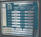 Unused- Fabsco U Tube Shell & Tube Heat Exchanger, 95.4 Square Feet, Type BEU, Size 10-144, Horizontal. Carbon steel sheel rated 900 psi at -20 to 800 degrees F. (20) 3/4